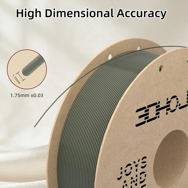 Alt view image 4 of 7 - Silk PLA Filament 1.75mm, PLA Filament 1.75mm Silk Shiny 3D Printer Filament, 1kg*2 Cardboard Spool, Dimensional Accuracy +/- 0.03 mm, Fit Most FDM Printer(Copper+Bronze)