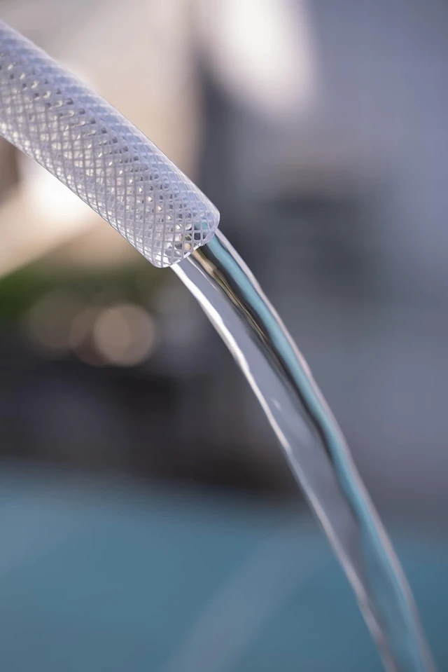 Alt view image 4 of 5 - High Pressure Braided Clear Flexible PVC Tubing 5/8" ID, 10ft