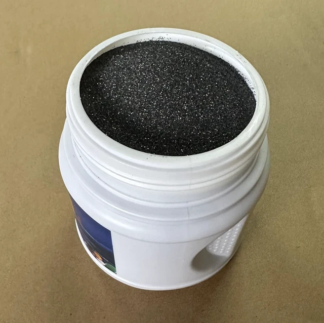 Alt view image 2 of 3 - 5 lbs Tumbler Media Grit,Step 2 Rock Polishing Grit Media, Works with Any Rock Tumbler, Rock Polisher, Stone Polisher,Medium 180/220 Silicon Carbide Grit, Step 2 for Tumbling Stones