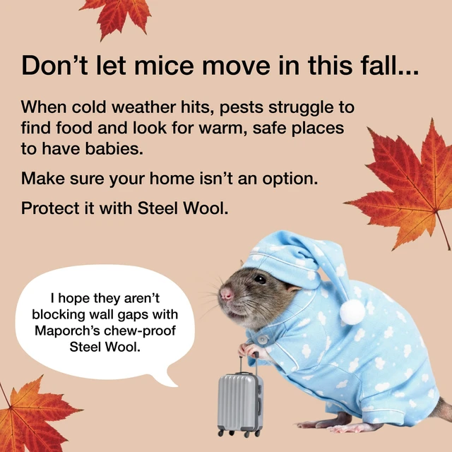 Alt view image 7 of 7 - Steel Wool Mice Control 2-pc, Mouse Hole Filler