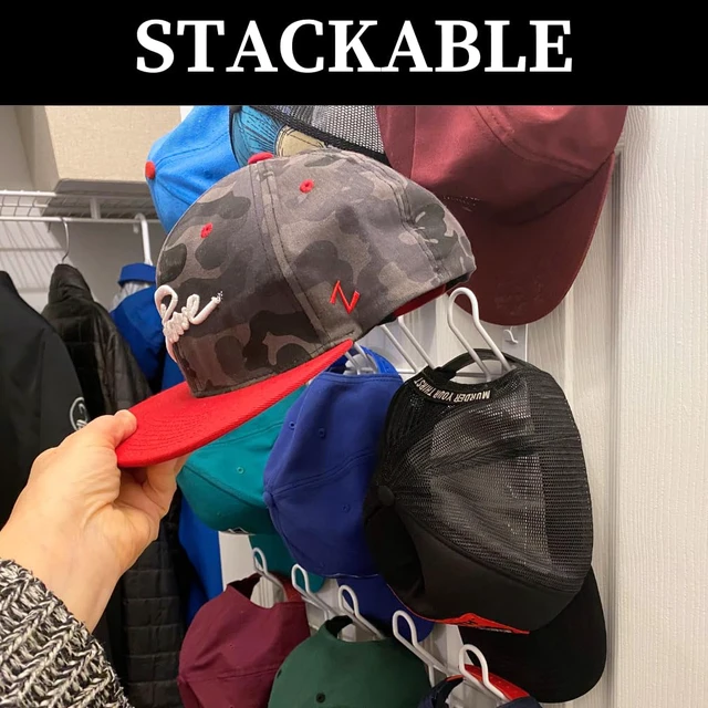 Alt view image 4 of 7 - Over the Door Shoe Organizer, 5 Tier Rack for Shoes, Hats & Bags Five-tier metal rack holds up to 12 pairs of shoes or 40 caps and accessories, maximizing extra storage behind a closet door