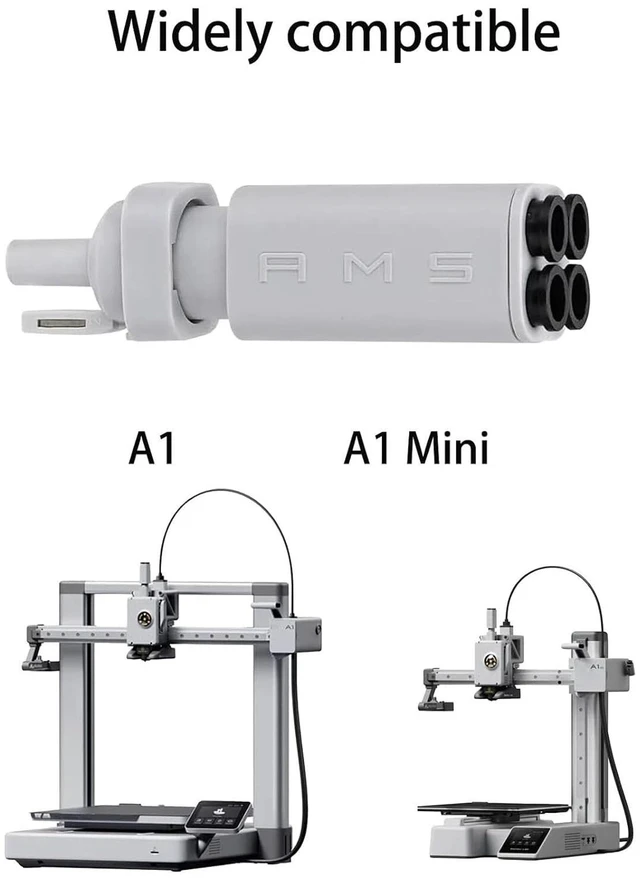 Alt view image 6 of 6 - Bamboo Lab A1/A1 Mini AMS Lite Filament Hub Five Way Components Switch consumables Multi-Color Printing for Bambu Lab 3D Printer Parts