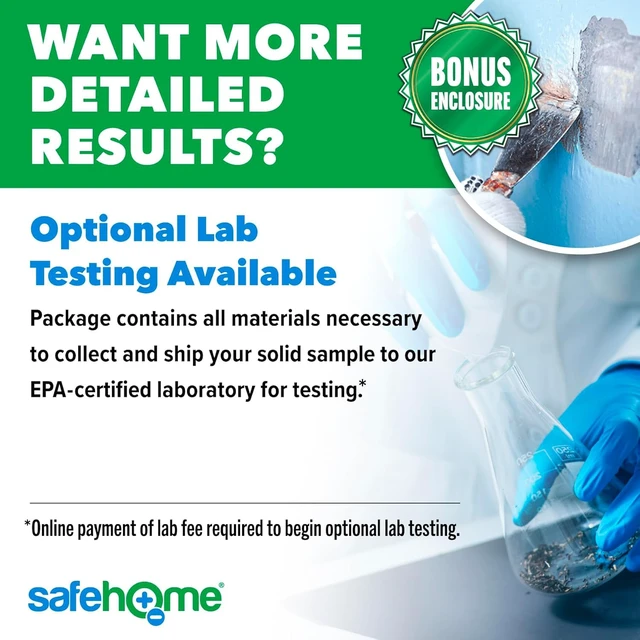 Alt view image 5 of 7 - ® Lead in Solids Combo Test Kit 10 DIY Swabs + Optional Testing at our EPA Certified Lab Made in the USA for Homeowners & Contractors (2 Pack)