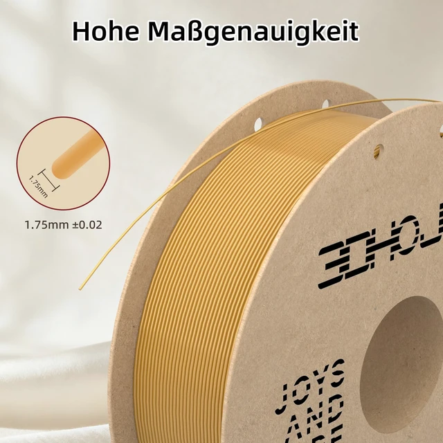 Alt view image 4 of 7 - Silk PLA Filament 1.75mm, PLA Filament 1.75mm Silk Shiny 3D Printer Filament, 1kg*2 Cardboard Spool, Dimensional Accuracy +/- 0.03 mm, Fit Most FDM Printer(Silk Silver+Gold)