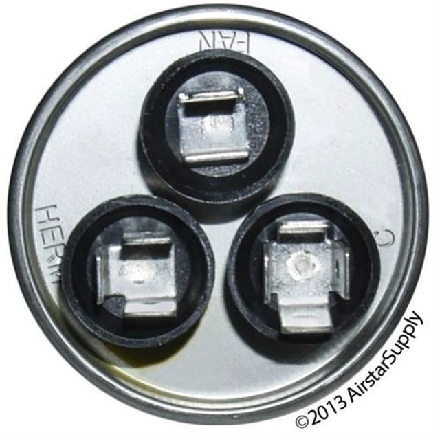 Alt view image 4 of 5 - c3455r GE Round Capacitor 45 5 uf MFD, 97F9895, Z97F995, 97F9895BZ3, 27L880, 370V