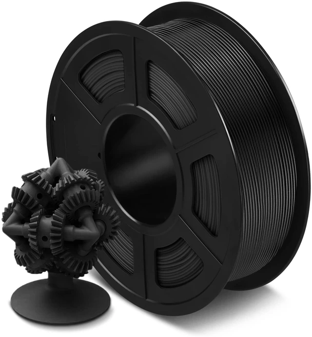 Main image of 3D Printer ASA Filament 1.75mm,1KGBlack UV/Rain/Heat Resistant Tough 3D Printer Filament, Great for Printing Outdoor Functional Mechanical Parts, 1kg Spool (2.2lbs)