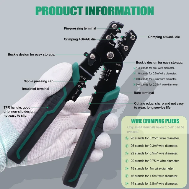 Alt view image 5 of 7 - /360Pcs 2.8/4.8/6.3mm Quick Splice Male and Female Wire Spade Connector Crimp Terminal Block Assortment Kit with Insulating Sleeve for Electrical Wiring Car with Wire Crimper Tool