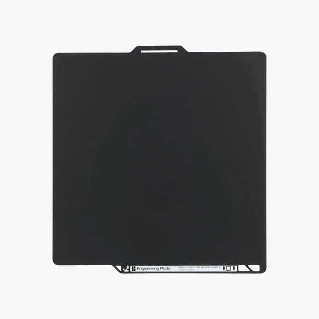 Alt view image 7 of 7 - Bamboo Original Engineering Plate 257x257mm Double Sided Smooth PEI Build Plate for Bambu Lab P1S/P1P/P2S/X1C/X1E/A1/X2D 3D Printer,Upgrade PEI Build Plate Removal Spring Steel Sheet