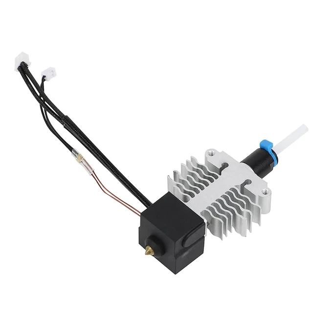 Alt view image 5 of 6 - Official Ender 5 S1 Hotend Kit, Upgrade Ceramic Heating Block Kit, Quick Swap Nozzle Kit, High Temperature High Speed Complete Hot End, Original Hotend Replacement for Ender 5 S1 3D Printer
