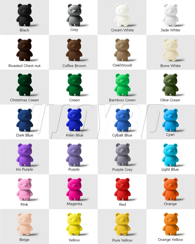 Alt view image 7 of 7 - Hyper PLA+ 3D Printer Filament Bundle 4kg, High Toughness PLA+ 1kg*4 Black*4, 400mm/s High Speed, 3D Printing Filament 1.75mm, Compatible with Most FDM 3D Printers, Individually Vacuum Packed