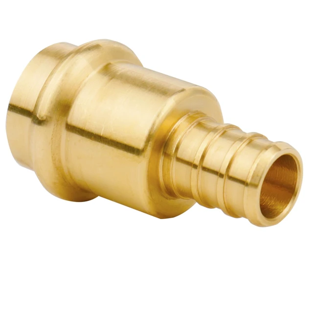 Alt view image 5 of 7 - 24 Pack 1/2" Press Pro press x 1/2" PEX Adapter Crimp Fittings Coupling for Connect from Cooper to Pex B Pipe,Pro press Copper to Pex Adapter,Lead-Free Brass