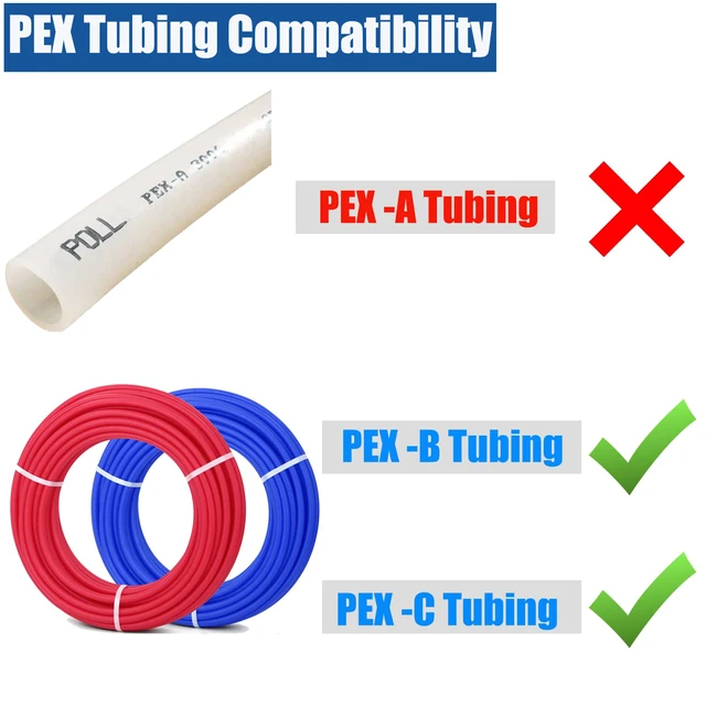 Alt view image 7 of 7 - 24 Pack 1/2" Press Pro press x 1/2" PEX Adapter Crimp Fittings Coupling for Connect from Cooper to Pex B Pipe,Pro press Copper to Pex Adapter,Lead-Free Brass