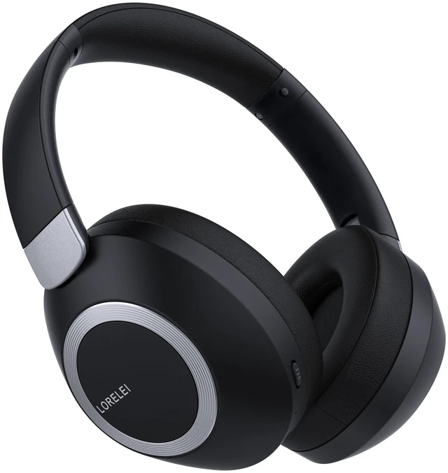 Main image of B-C6 Wireless Over Ear Headphones, 50H Playtime Foldable Lightweight Bluetooth Headsets, Deep Bass, Built-in Microphone, Memory Foam Earmuff, for Travel, Home Office(Space Black)