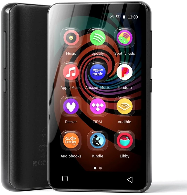 Main image of G3 MP3 Player with Bluetooth and WiFi, 160G Player with Spotify Music Player with Pandora 4" Touch Screen, Parental Controls for Kids, Android MP4 MP3 with Audible,Spotify Kids (Grey)