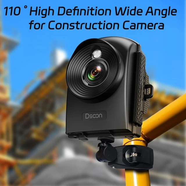 Alt view image 4 of 7 - Time Lapse Camera,1080P FHD Timelapse Camera Outdoor Construction Recording,180-Days Standby,110° Wide Angle & 2.4" LCD Screen,IP66 Waterproof,Multiple Modes,Includes 32GB TF Card