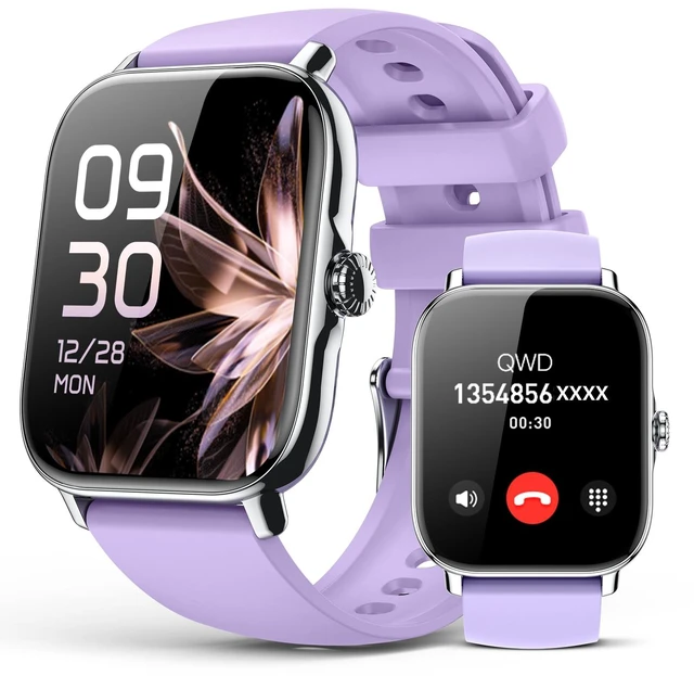 Main image of Smart Watch for Women Men- Answer/Make Call, 2025 IP68 Waterproof Fitness Step Sleep Tracker Watch with Monitor Activity Counter Smartwatch for Andriod iPhone iOS Samsung Compatible