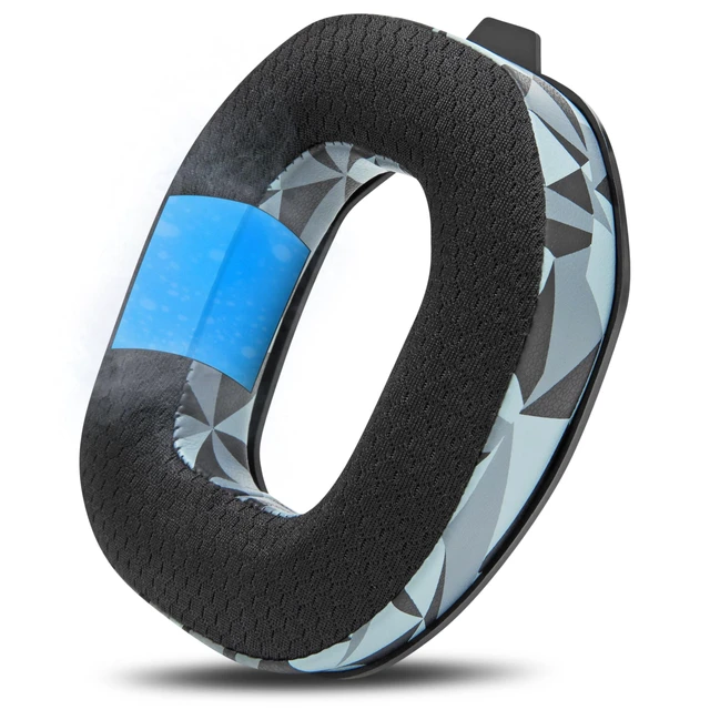 Alt view image 7 of 7 - Mod Kit A50 - Earpads & Headband for Astro A50 Gen 4/5 / A50x Made by Wicked Cushions Cooling Gel Earpads and Matching Headband that offer Enhanced Comfort & Durability Geo Grey