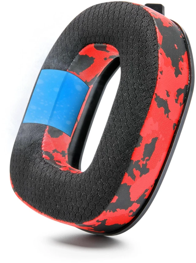 Alt view image 7 of 7 - Mod Kit A50 - Earpads & Headband for Astro A50 Gen 4/5 / A50x Made by Wicked Cushions Cooling Gel Earpads and Matching Headband that offer Enhanced Comfort & Durability Red Camo