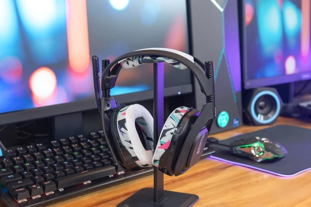 Alt view image 3 of 7 - Mod Kit A50 - Earpads & Headband for Astro A50 Gen 4/5 / A50x Made by Wicked Cushions Cooling Gel Earpads and Matching Headband that offer Enhanced Comfort & Durability 90's White