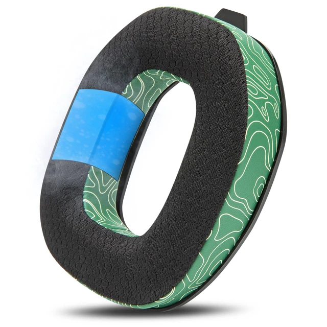 Alt view image 7 of 7 - Mod Kit A50 - Earpads & Headband for Astro A50 Gen 4/5 / A50x Made by Wicked Cushions Cooling Gel Earpads and Matching Headband that offer Enhanced Comfort & Durability Emerald Tide