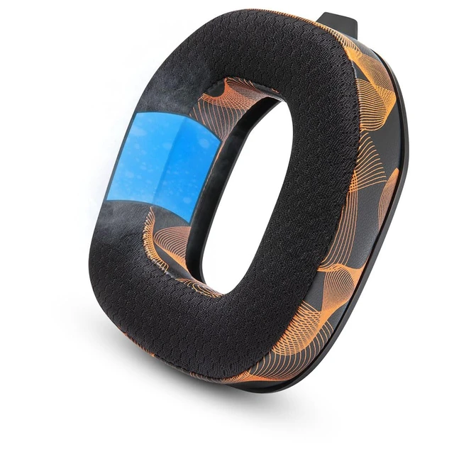 Alt view image 7 of 7 - Mod Kit A50 - Earpads & Headband for Astro A50 Gen 4/5 / A50x Made by Wicked Cushions Cooling Gel Earpads and Matching Headband that offer Enhanced Comfort & Durability Kinetic Wave