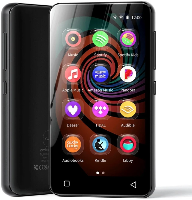 Main image of G3 MP3 Player with Bluetooth and WiFi, 160G Player with Spotify Music Player with Pandora 4" Touch Screen, Parental Controls for Kids, Android MP4 MP3 with Audible,Spotify Kids (Black)