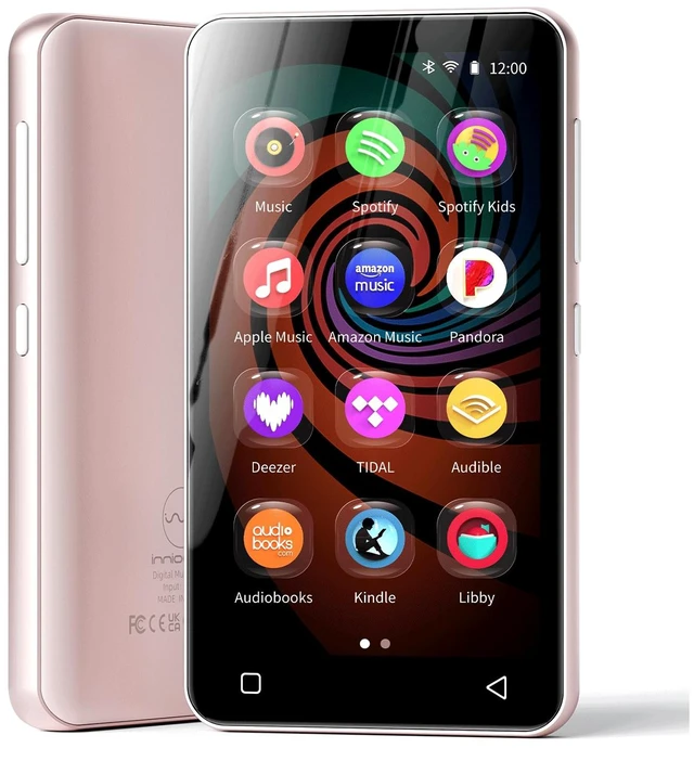 Main image of G3 MP3 Player with Bluetooth and WiFi, 160G Player with Spotify Music Player with Pandora 4" Touch Screen, Parental Controls for Kids, Android MP4 MP3 with Audible,Spotify Kids (Pink)