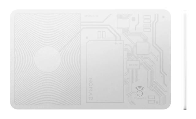 Alt view image 2 of 7 - Tracking Card White, Slim Card Tracker with IPX7 Waterproof and Dust Proof - Card Tracker for Wallet & Luggage, 5 Months GPS Tracker Long Battery Life, Rechargeable, Compatible with iOS Only