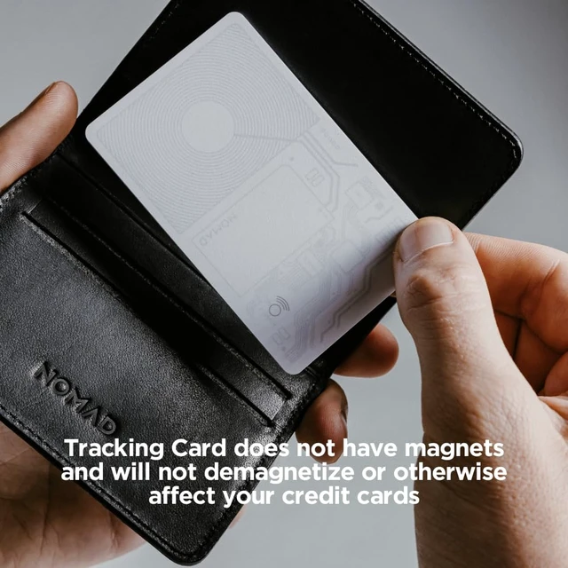 Alt view image 7 of 7 - Tracking Card White, Slim Card Tracker with IPX7 Waterproof and Dust Proof - Card Tracker for Wallet & Luggage, 5 Months GPS Tracker Long Battery Life, Rechargeable, Compatible with iOS Only