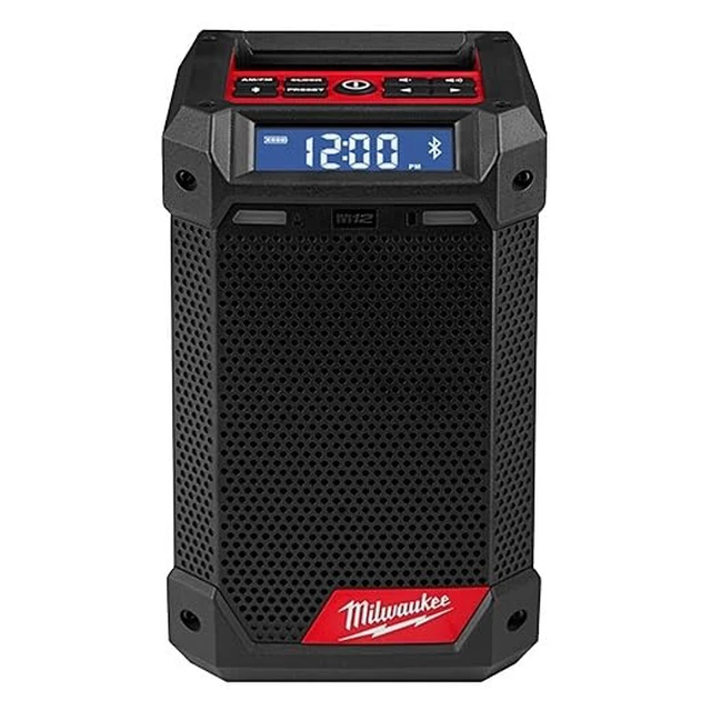 Alt view image 3 of 7 - 2951-20 M12 Lithium-Ion Cordless Radio + Charger (Tool Only)
