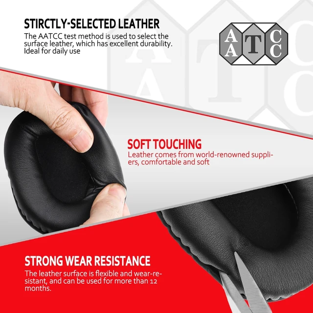 Alt view image 5 of 7 - Premium Ear Pad Replacement for Bose Headphones Earpads, Compatible with Bose QuietComfort 35 ii /QC35 /QC25 /QC2 /QC15 /Ae2 /Ae2i /Ae2w /SoundTrue & SoundLink, by Midnight Blue