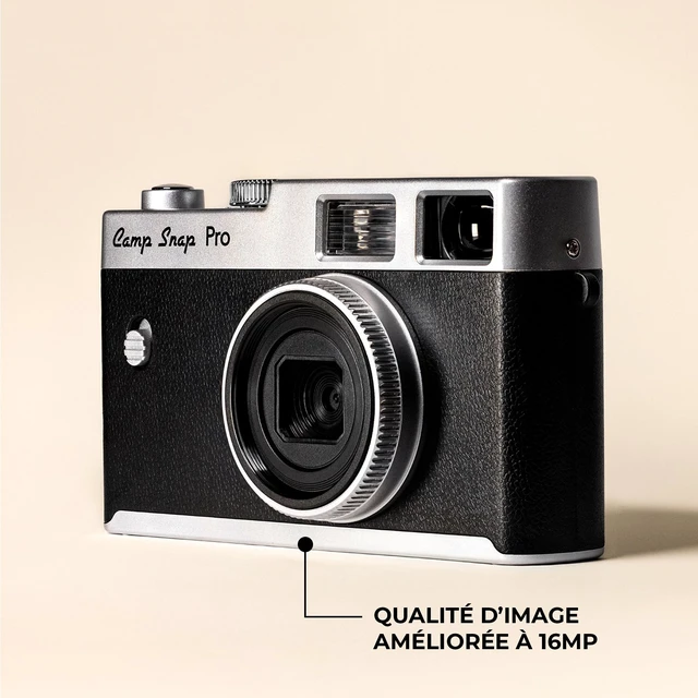 Alt view image 3 of 7 - Classic 16MP Instant Camera, Xenon Flash, 4 Customizable Filters, Screenless Camera, 4GB Memory, USB-C Rechargeable Battery, Digital Camera, Compact and Durable