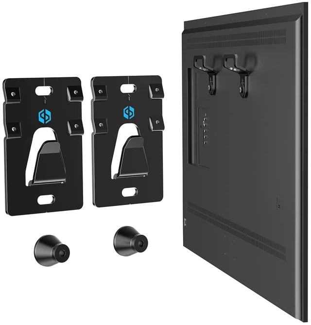 Main image of No Stud TV Wall Mount for Most 26-100 inch TVs Up to 200lbs Drywall No Drill TV Mount, 1.18'' Low Profile Studless Wall Mount TV Bracket, Easy Install, Non Damage Wall