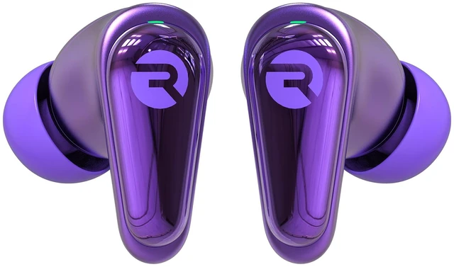 Main image of Pro Earbuds Wireless Bluetooth + 6 Microphones with Hybrid Active Noise Canceling, Sweat & Water-Resistant Earphones, Premium Wireless Ear Buds Bluetooth 40 Hours Playtime (Purple)