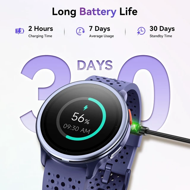 Alt view image 5 of 7 - Smart Watch for Women/Men, Answer/Make Call, 1.27" Ultra-HD Screen Smartwatch for iPhone & Android, 3ATM Waterproof Fitness Tracker with Heart Rate/Sleep/SpO2 Monitor, 120+ Sport Modes, 2 Bands