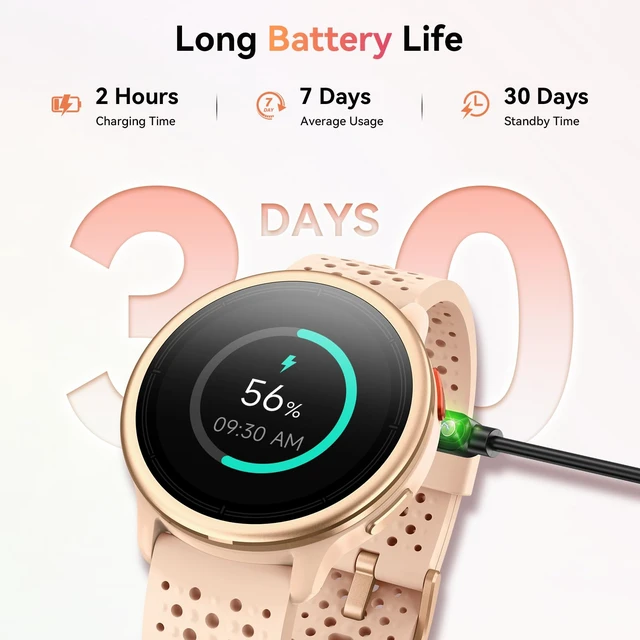 Alt view image 5 of 7 - Smart Watch for Women/Men, Answer/Make Call, 1.27" Ultra-HD Screen Smartwatch for iPhone & Android, 3ATM Waterproof Fitness Tracker with Heart Rate/Sleep/SpO2 Monitor, 120+ Sport Modes, 2 Bands