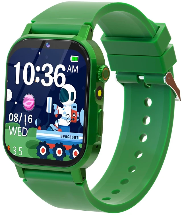 Main image of Kids Smart Watch with 32 Puzzle Games, Video, HD Camera, Pedometer 1.69" Touch Screen Kids Watches, Alarm Clock, Audiobooks, Music, Flashlight, Educational Toys Gifts for Boys Girls Age 3-12