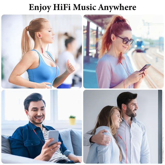 Alt view image 6 of 7 - USB C Headphones for iPhone 18 Pro Max 17 16 15/iPad Air Earbuds HiFi Stereo USB-C Wired Earbuds, Microphone Volume Control, Type C Earphone for Samsung S26 S25 S24 S23 Ultra Pixel 11 10 9 8