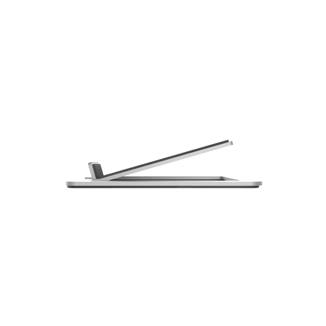 Alt view image 6 of 7 - S6W Tilted Desktop Speaker Stands for Large Bookshelf Speakers & Full-Size 5-7 Studio Monitors Supports 20 lbs Damping Foam Padding ¼-20 Mounting Pair White
