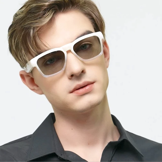 Alt view image 7 of 7 - Open Ear Smart Glasses, UV400 Z87.1 Lightweight Bluetooth Sunglasses Up to 10H Playtime, Hands-Free Calling, Music Playback, Voice Control, Photochromic Lens, Unisex for Daily Wear & Outdoor Use