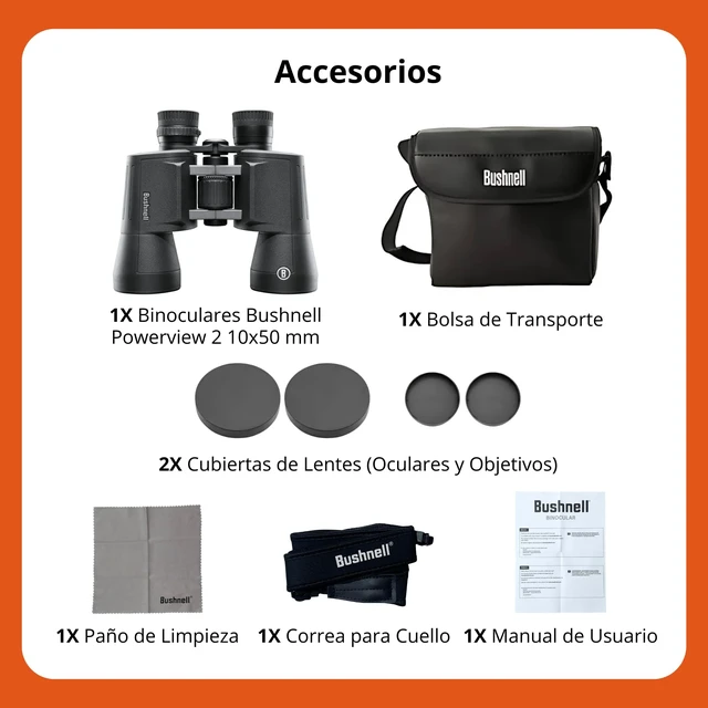 Alt view image 3 of 7 - PowerView 2 Binoculars, High-Definition Binoculars with Multi-Coated Lenses, Durable Aluminum Alloy Chassis, Wide Field of View, Ideal for Wildlife Observation, Hiking and Sporting Events