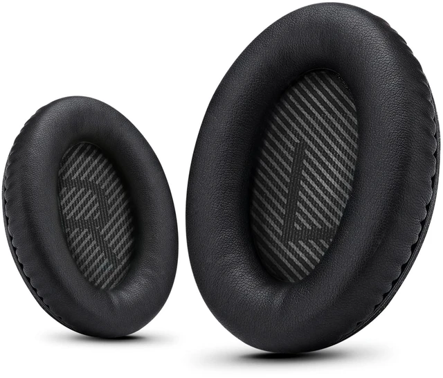 Main image of Premium Ear Pad Replacement for Bose Headphones Earpads, Compatible with Bose QuietComfort 35 ii /QC35 /QC25 /QC2 /QC15 /Ae2 /Ae2i /Ae2w /SoundTrue & SoundLink, by Classic Black