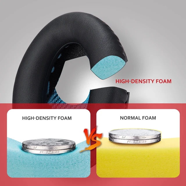 Alt view image 5 of 7 - Premium Ear Pad Replacement for Bose Headphones Earpads, Compatible with Bose QuietComfort 35 ii /QC35 /QC25 /QC2 /QC15 /Ae2 /Ae2i /Ae2w /SoundTrue & SoundLink, by Classic Black
