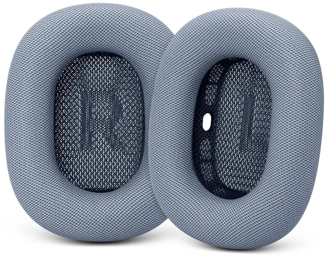 Main image of Upgraded Ear Cushions Replacement Earpads for AirPods Max 1 & 2 Headphones, Protein Leather Ear Pads Ear Covers Cups with Memory Foam and Magnet for AirPods Max 1 & 2 (Blue)