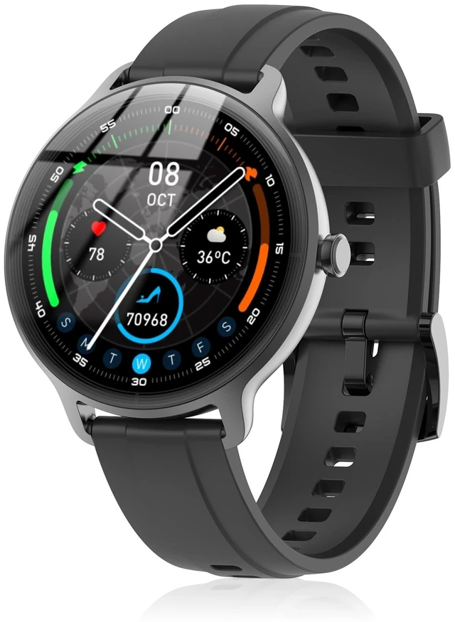 Main image of Smart Watch for Men Women(Answer/Make Calls), Smartwatch Built-in AI Voice, 1.27" HD Fitness Tracker with Heart Rate/Sleep/Step/SpO2 Monitor, 100+ Sports Modes, IP68 Waterproof Watch for Android iOS