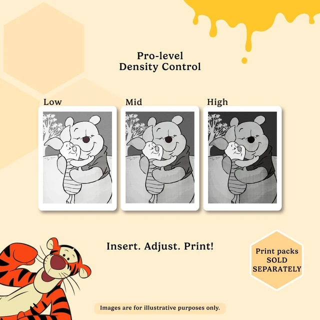 Alt view image 6 of 7 - Winnie the Pooh Official Licensed Instant Print Digital Camera, Ink-Free Printing, 5-Sec Photo Prints, 48MP, 1080p Video, 32GB Memory Card (Model P2) by kiimento