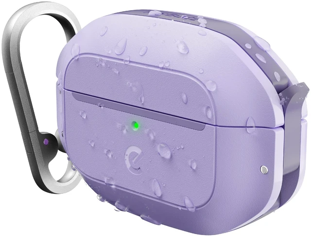 Main image of for Waterproof AirPods Pro 2 Case Lock - Ultra Rugged Wild Lavender IP68 Water Proof, Dust Proof, Shockproof Protector, Heavy Duty Protection, Drop Proof Cover, Carabiner for iPods Pro 2nd Gen