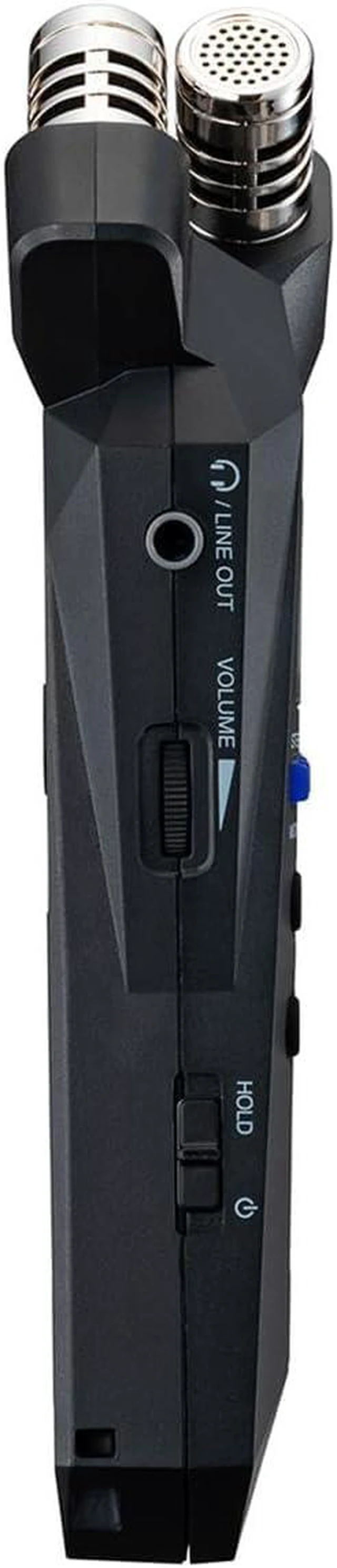 Alt view image 6 of 7 - H1essential Recorder Bundle with 64GB Card, Case, Windscreens & Tripod 32-bit float recorder bundle with 64GB microSD card, adapter, 99KOLB EVA case, furry and foam windscreens, and octopus tripod