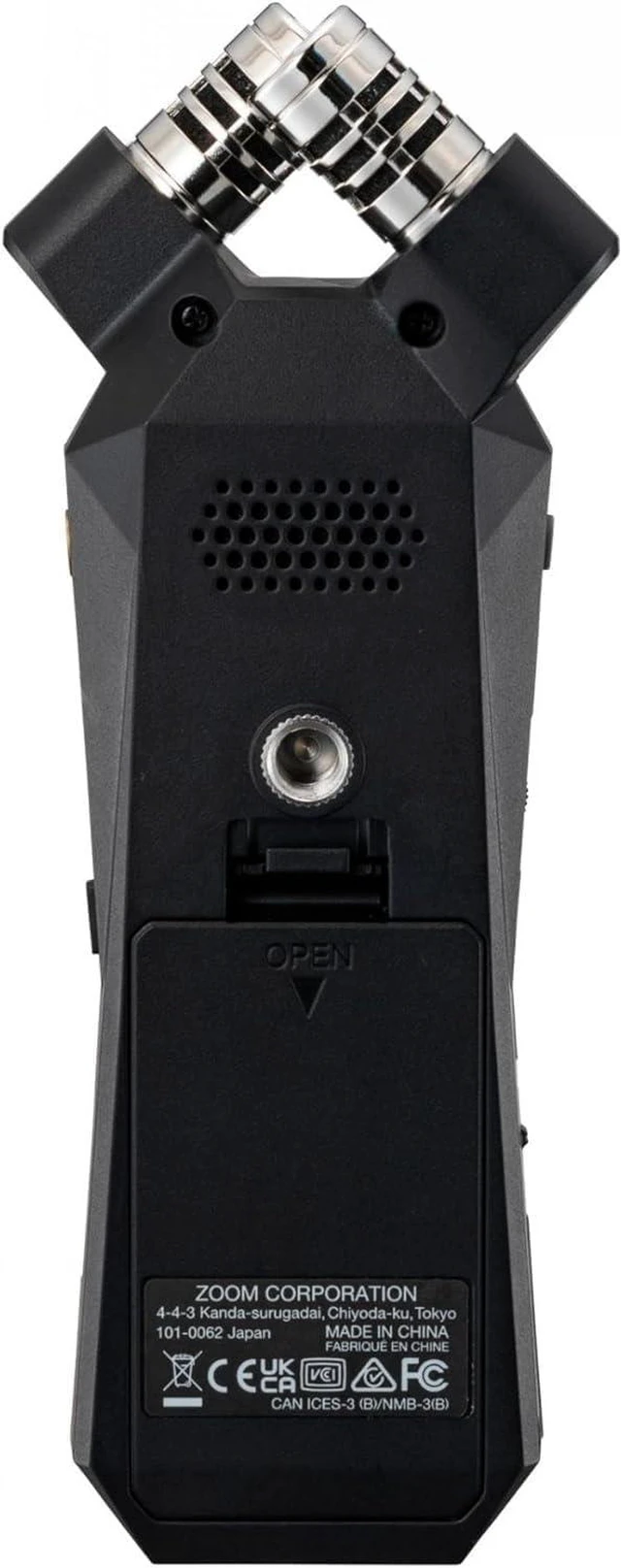 Alt view image 7 of 7 - H1essential Recorder Bundle with 64GB Card, Case, Windscreens & Tripod 32-bit float recorder bundle with 64GB microSD card, adapter, 99KOLB EVA case, furry and foam windscreens, and octopus tripod