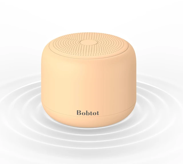 Main image of Portable Bluetooth Speakers with Strap Mini Speaker, Orange IPX5 Waterproof, 20 Hours Playtime, Built-In Microphone, Wireless Speaker for Music, Podcasts, Videos, Travel